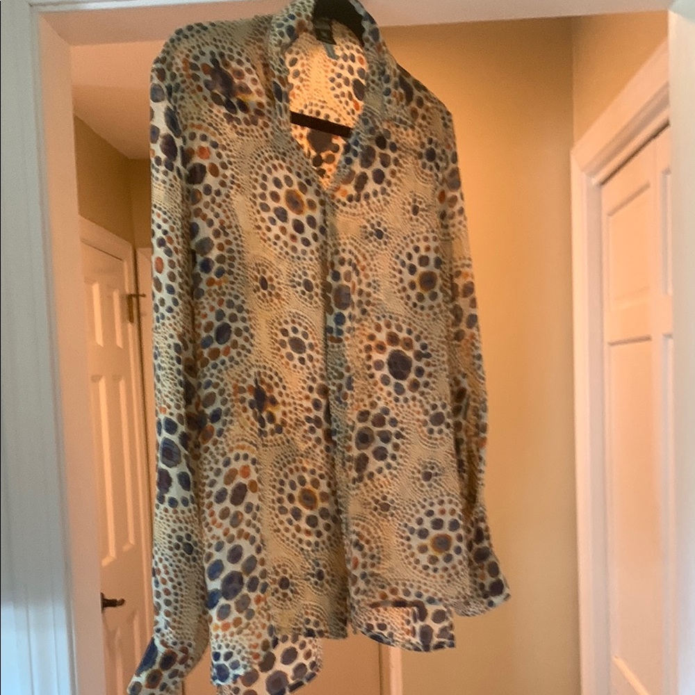 Jean Paul Gaultier Multicolor Patterned Top